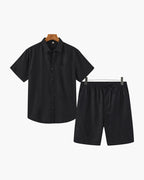 オールドマネーリネンショーツコンボ