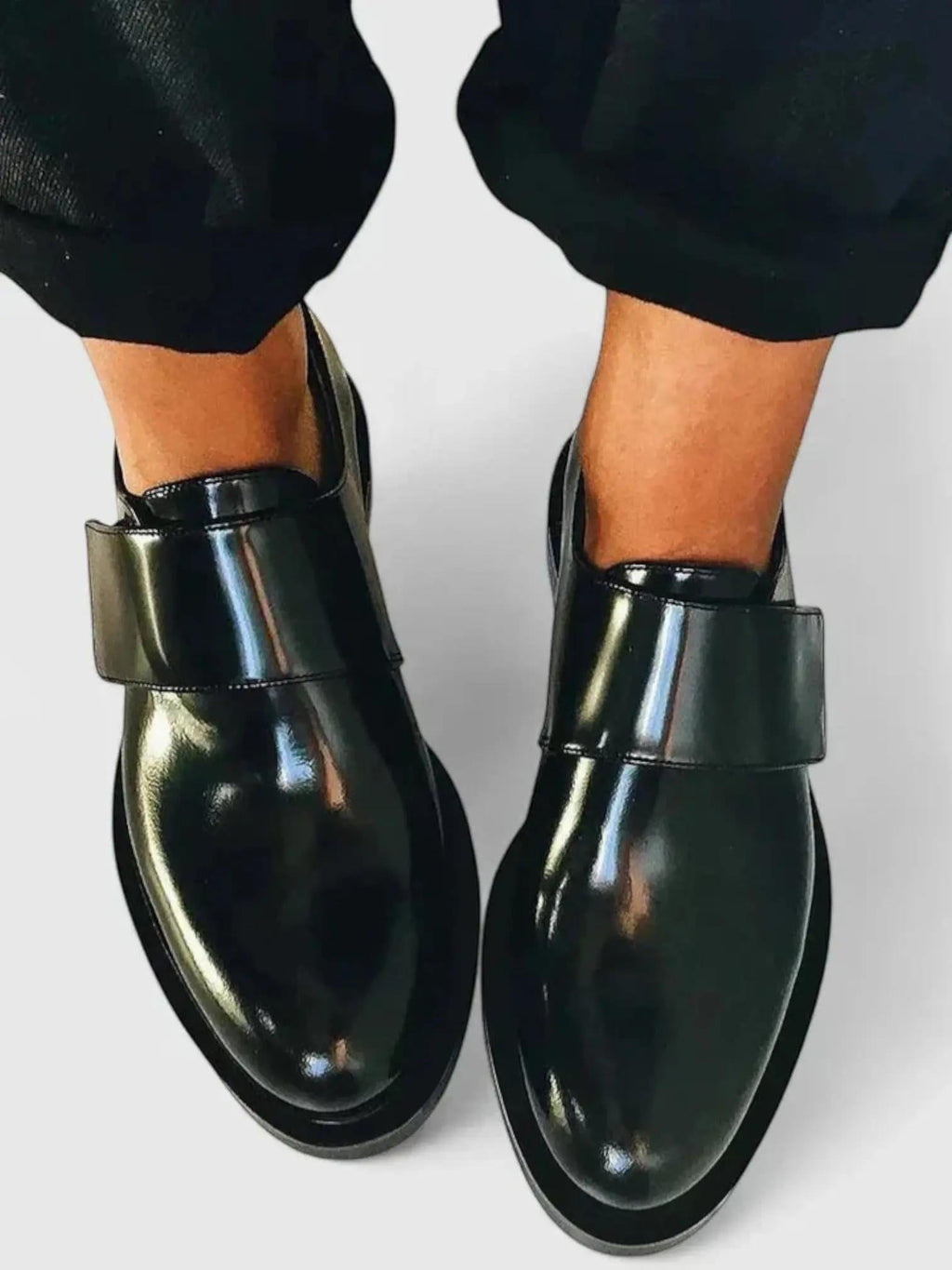 Monk Strap Slip-On Shoes