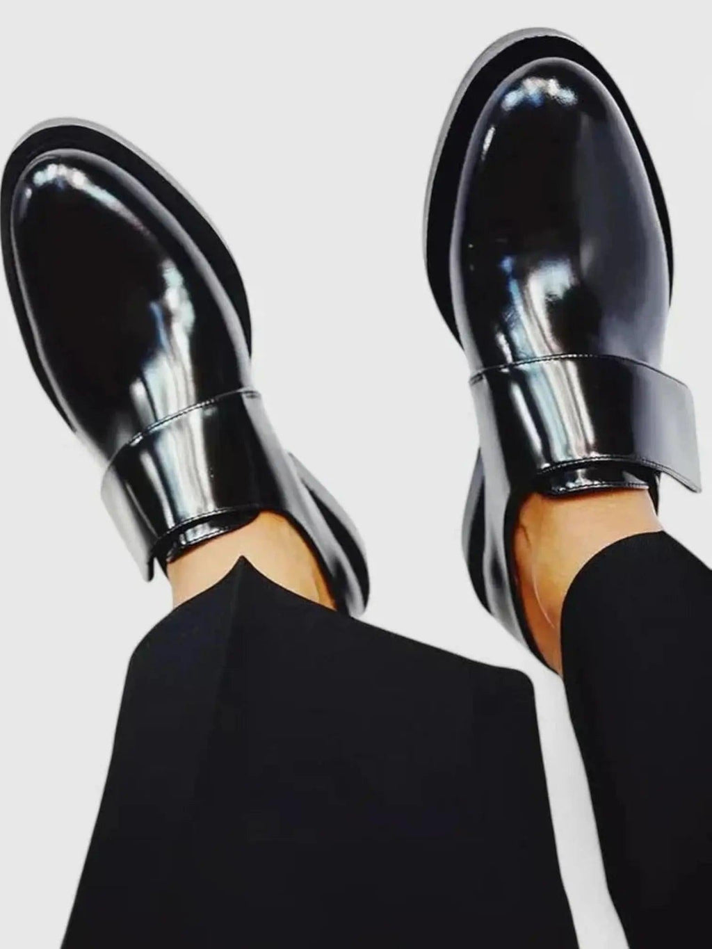 Monk Strap Slip-On Shoes