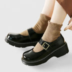 Platform Mary Jane Shoes