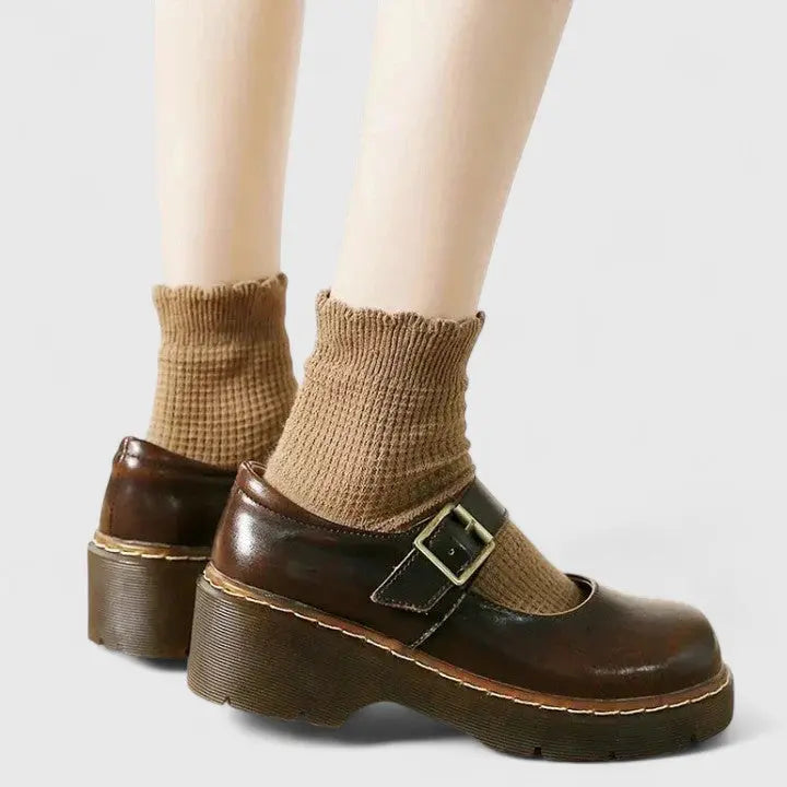 Platform Mary Jane Shoes