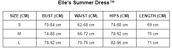 エルの夏のドレス