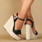 Elevated Wedge Sandals