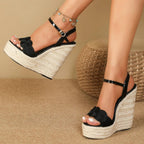 Elevated Wedge Sandals
