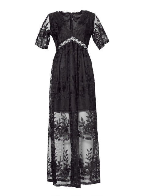 メルリーの軽やかなリネン夏ドレス