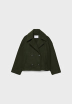 ダブルブレストショートジャケット – 上品なレディースアウター