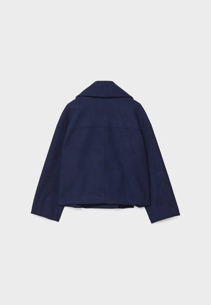 ダブルブレストショートジャケット – 上品なレディースアウター